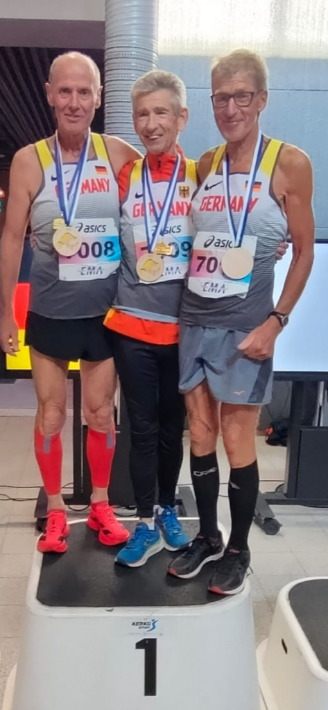 Team Deutschland Wolfgang Teipel links